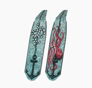 DiveR Composite V2 Octopus & Anchor Fin Blades
