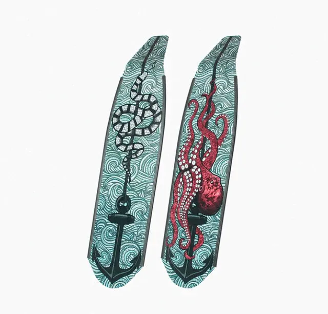 DiveR Composite V2 Octopus & Anchor Fin Blades
