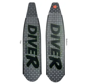 DiveR Innegra Carbon Grey Medium Fin Blades