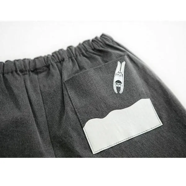 Diving Print Shorts