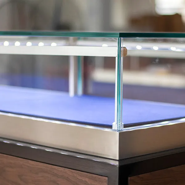 DM127 Jewelry and Watch Counter Showcase Lighted LED