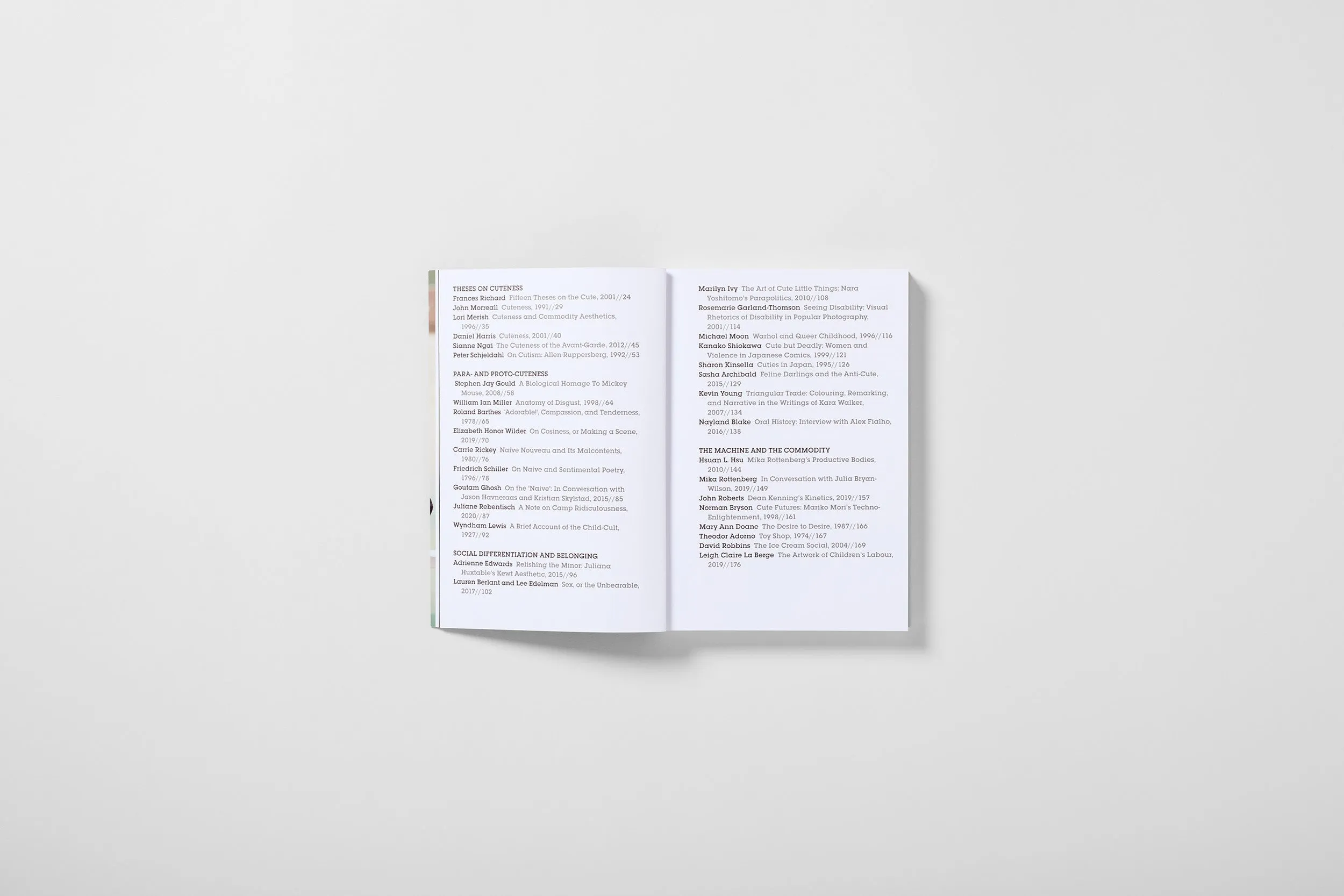 Documents of Contemporary Art: The Cute