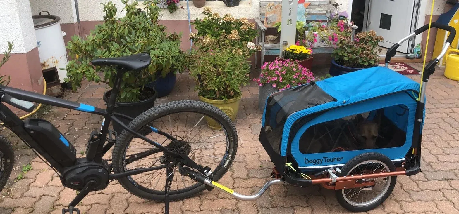 Doggy Tourer Idefix Small Dog Bike Trailer