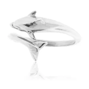 Dolphin Wrap Around Ring