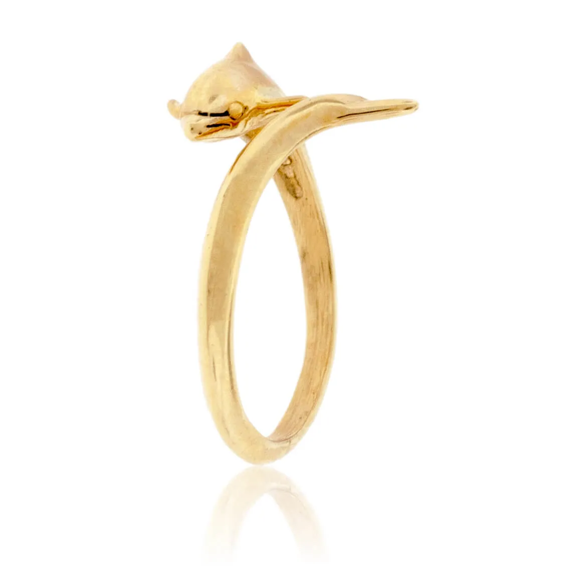 Dolphin Wrap Around Ring