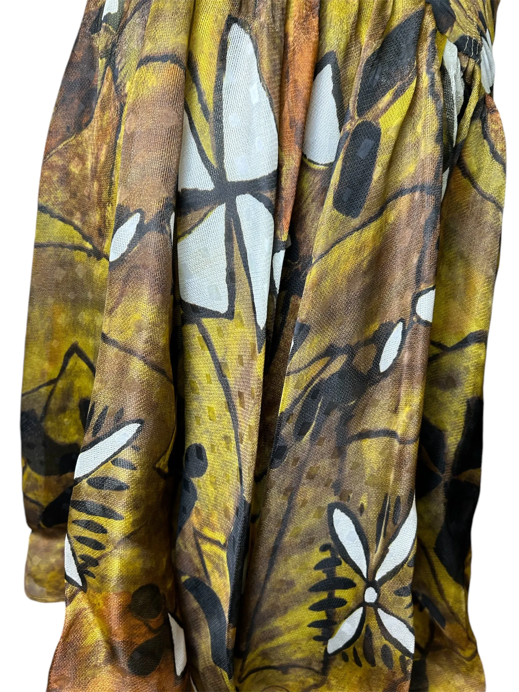Donna Karan Spring 2012 Tribal Print Cross-Neck Dress SOLD  3/2/25
