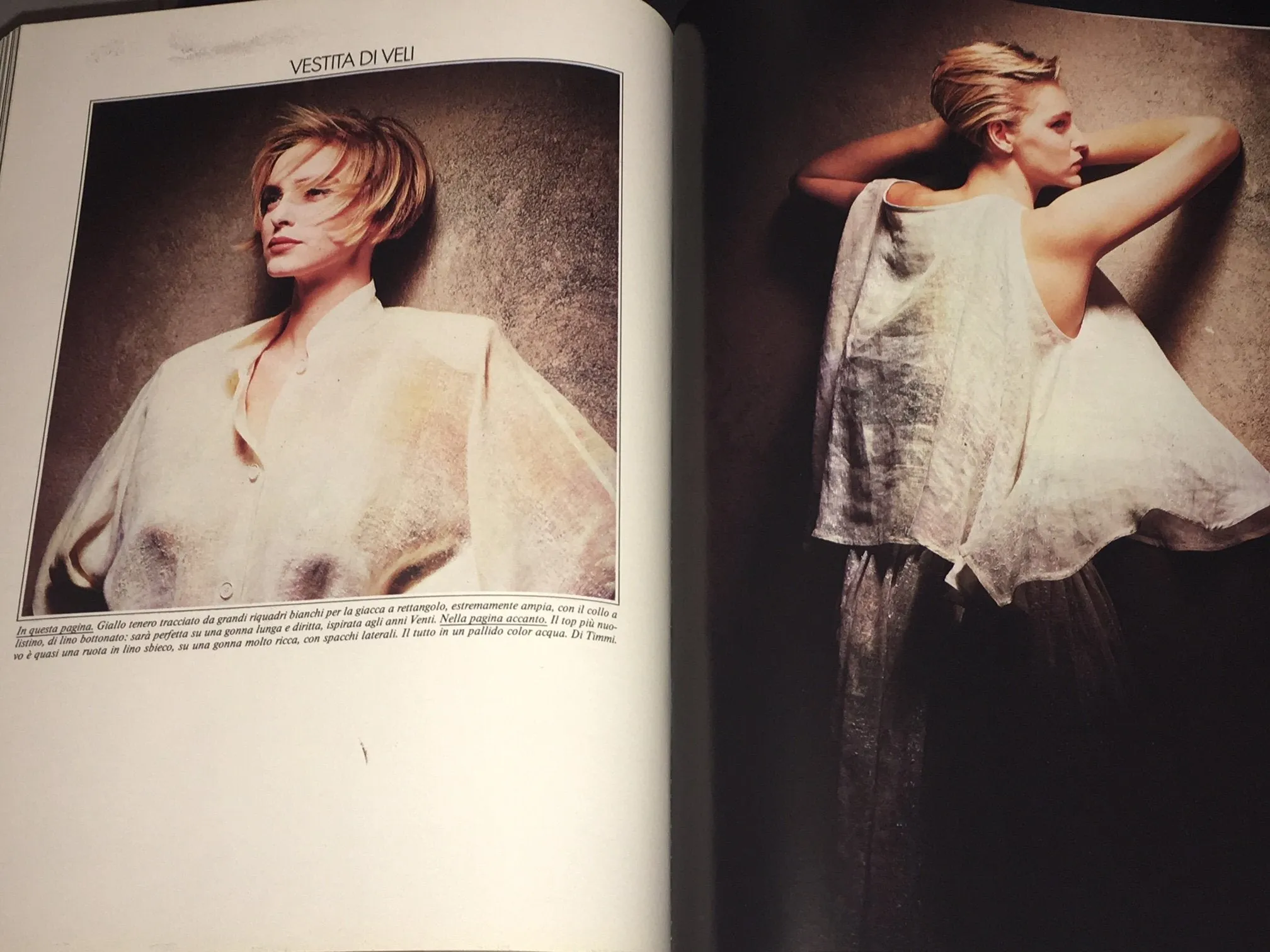 DONNA Magazine Italy April 1984 SIMONETTA GIANFELICI Lynne Koester FABRIZIO FERRI