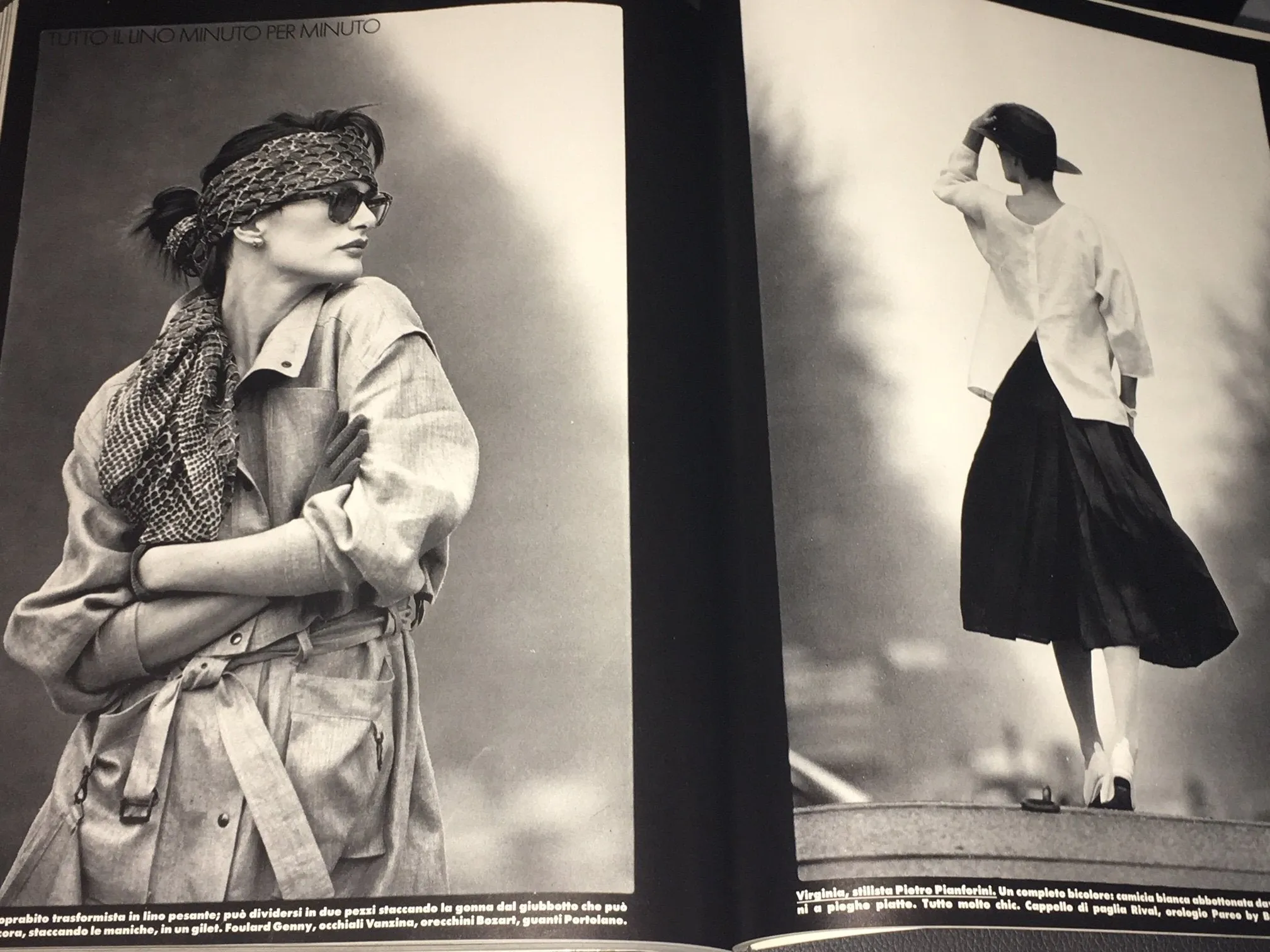 DONNA Magazine Italy April 1984 SIMONETTA GIANFELICI Lynne Koester FABRIZIO FERRI