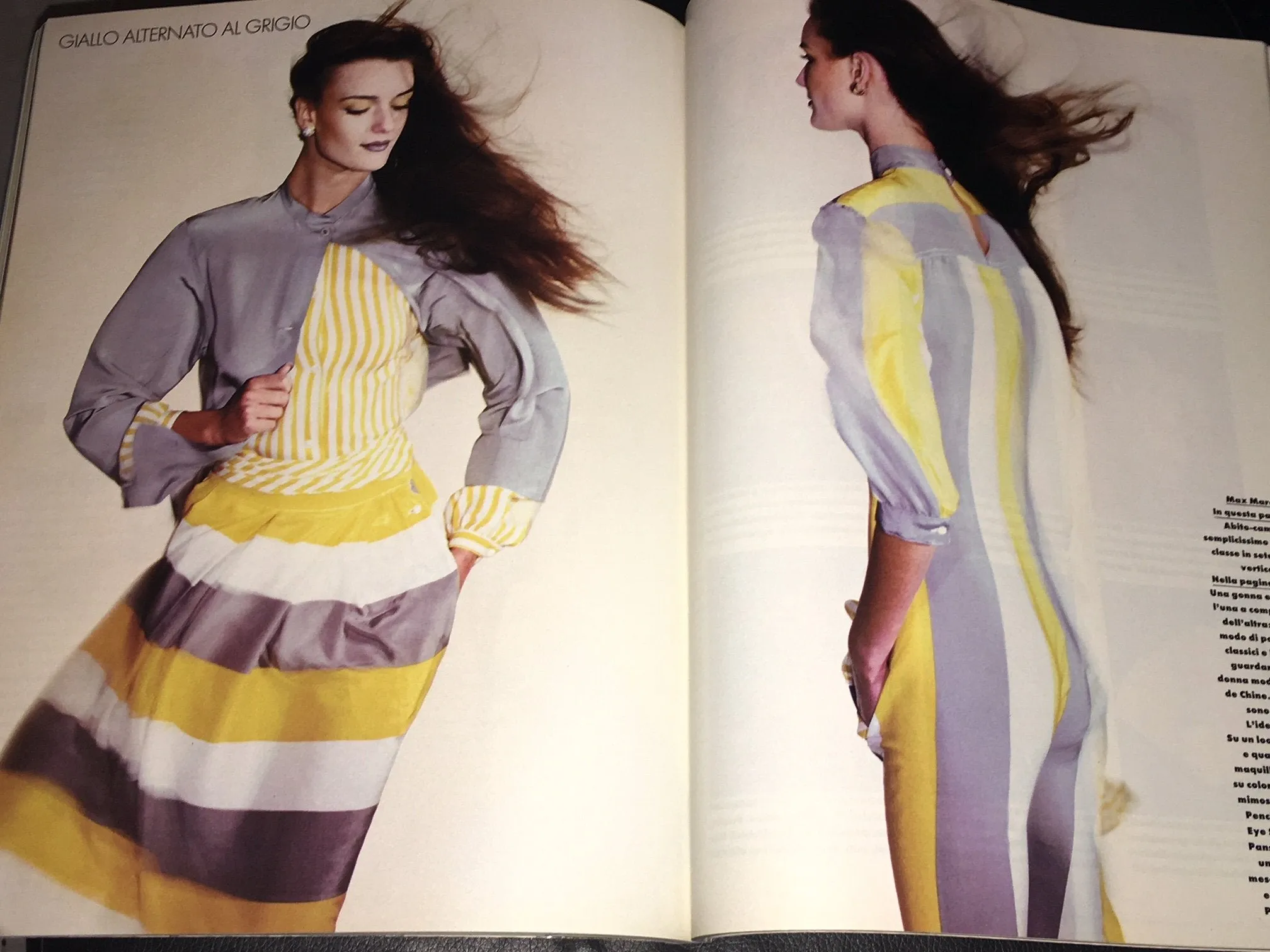 DONNA Magazine Italy May 1983 FABRIZIO FERRI Giovanni Gastel EDDY KOHLI Marc Hispard
