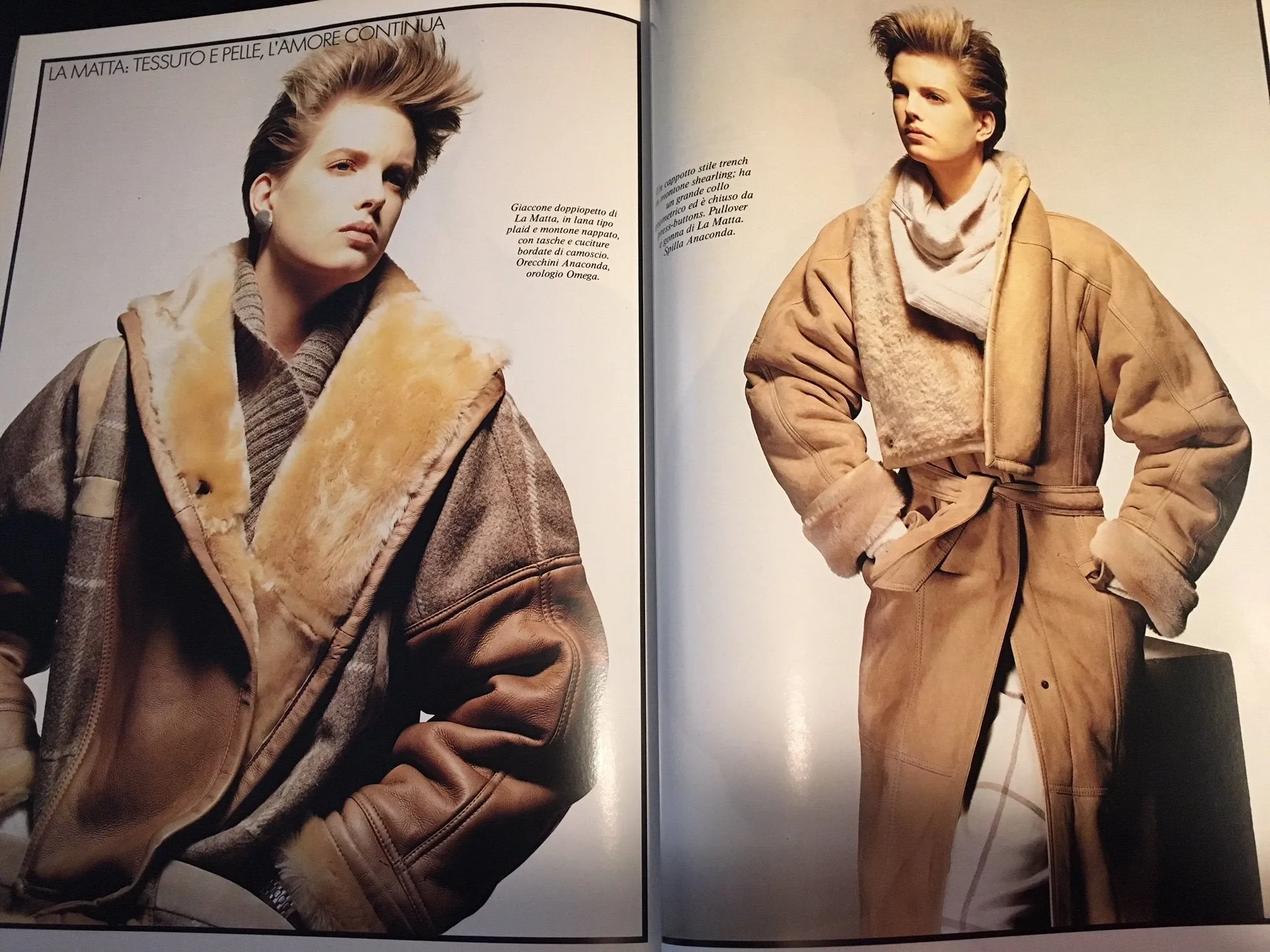 DONNA Magazine Italy September 1984 CECILIA CHANCELLOR Steevie Van Der Veen MILVA