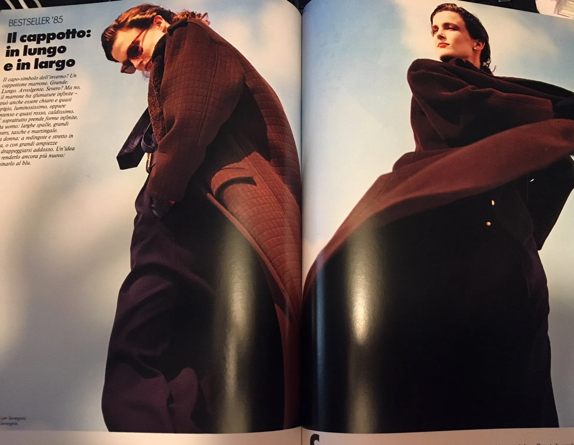 DONNA Magazine Italy September 1984 CECILIA CHANCELLOR Steevie Van Der Veen MILVA
