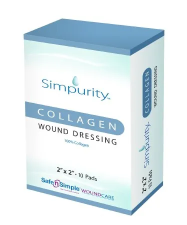 Dressing Collagen Fibercol™ by Safe N Simple Compare to Puracol™ Promogran Rx Item