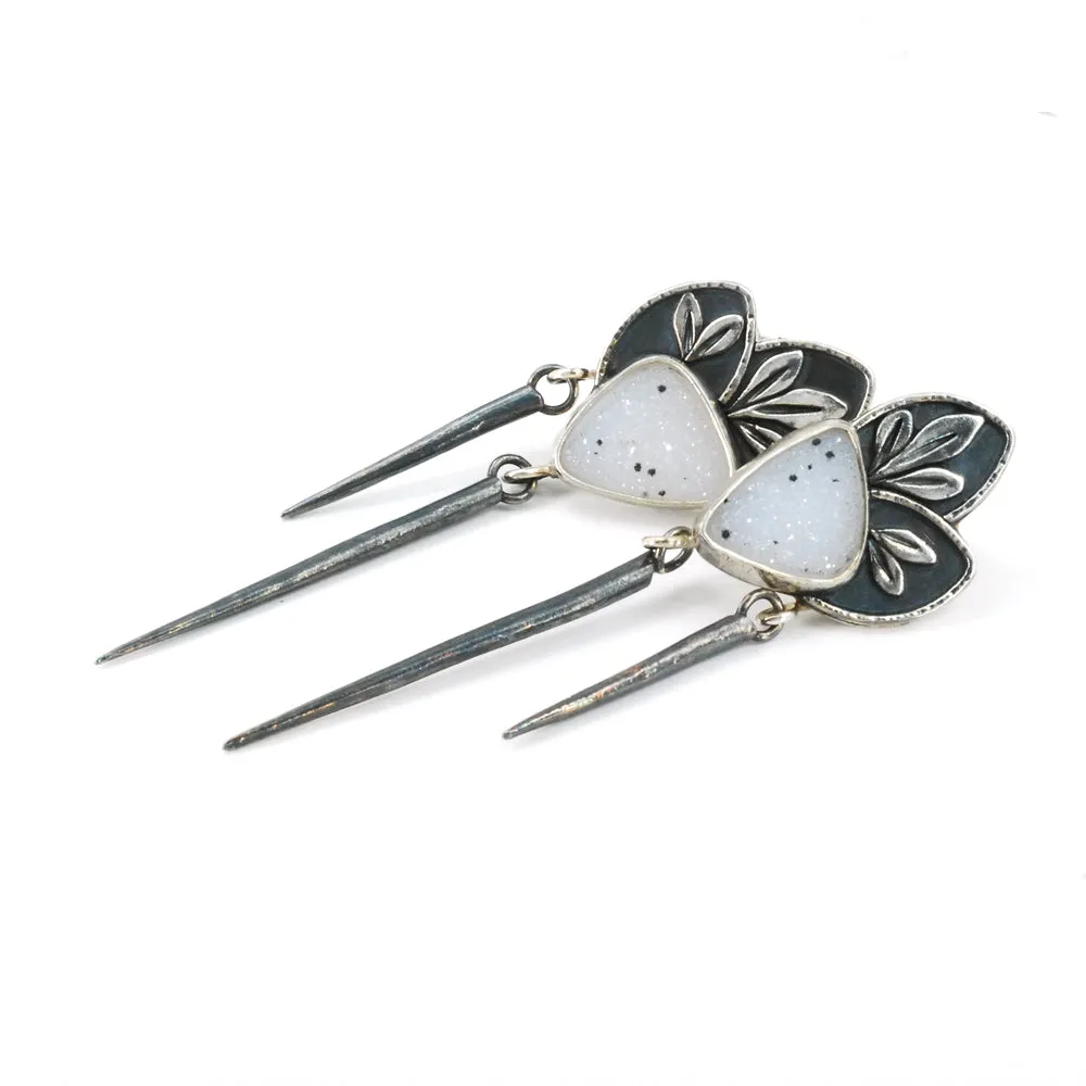 Druzy Daggers Earrings
