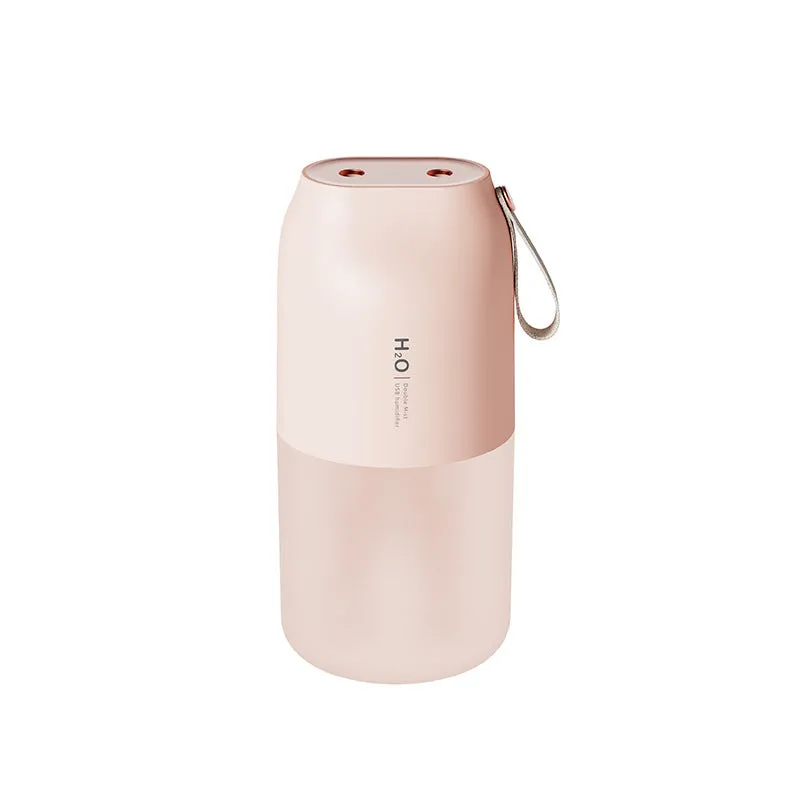 Dual-spray Aromatherapy Humidifier Portable Car USB Humidifier Battery Desktop Simple Humidifier