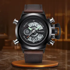 Dual Time Fashion Chronograph Watch
