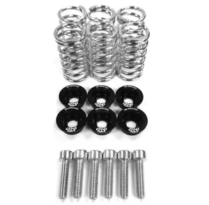Ducati 065916555 Black Dry Clutch Pressure Plate Collar Springs/Cap/Bolts Kit Alt.