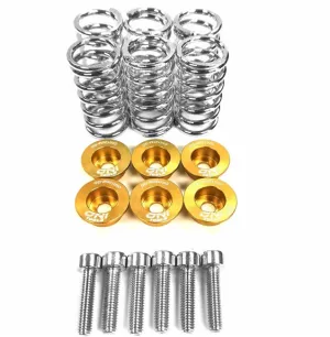 Ducati 065916555 Gold Dry Clutch Pressure Plate Collar Springs/Cap/Bolts Kit Alt.