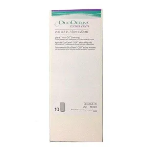 Duoderm Extra Thin Hydrocolloid Dressings 5cm x 20cm x 10 S164