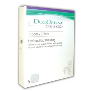Duoderm Extra Thin Wound Dressings 7.5cm x 7.5cm