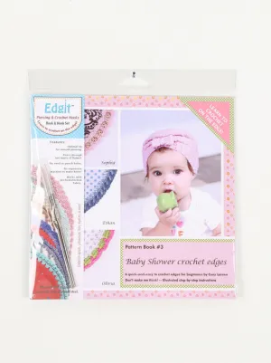 E110 - SET BOOK #3 & HOOKS - Edgit! Piercing & Crochet Hooks Set