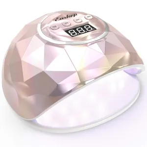 Easkep UV LED Nail Lamp 86W Nail Dryer with LED UV Light for Nails Lamp 4 Timer Setting Auto Sensor, Temperature Protection Gel Nail Polish Curing Dryer for Home and Salon
