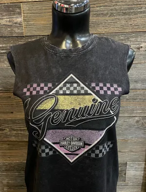 Eastside Harley-Davidson® Woman's Genuine Faded Tank *SALE*