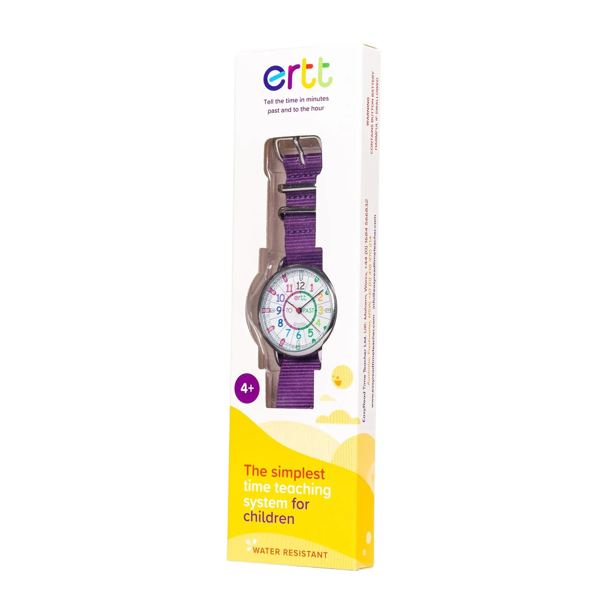 Easy Read Time Teacher Watch