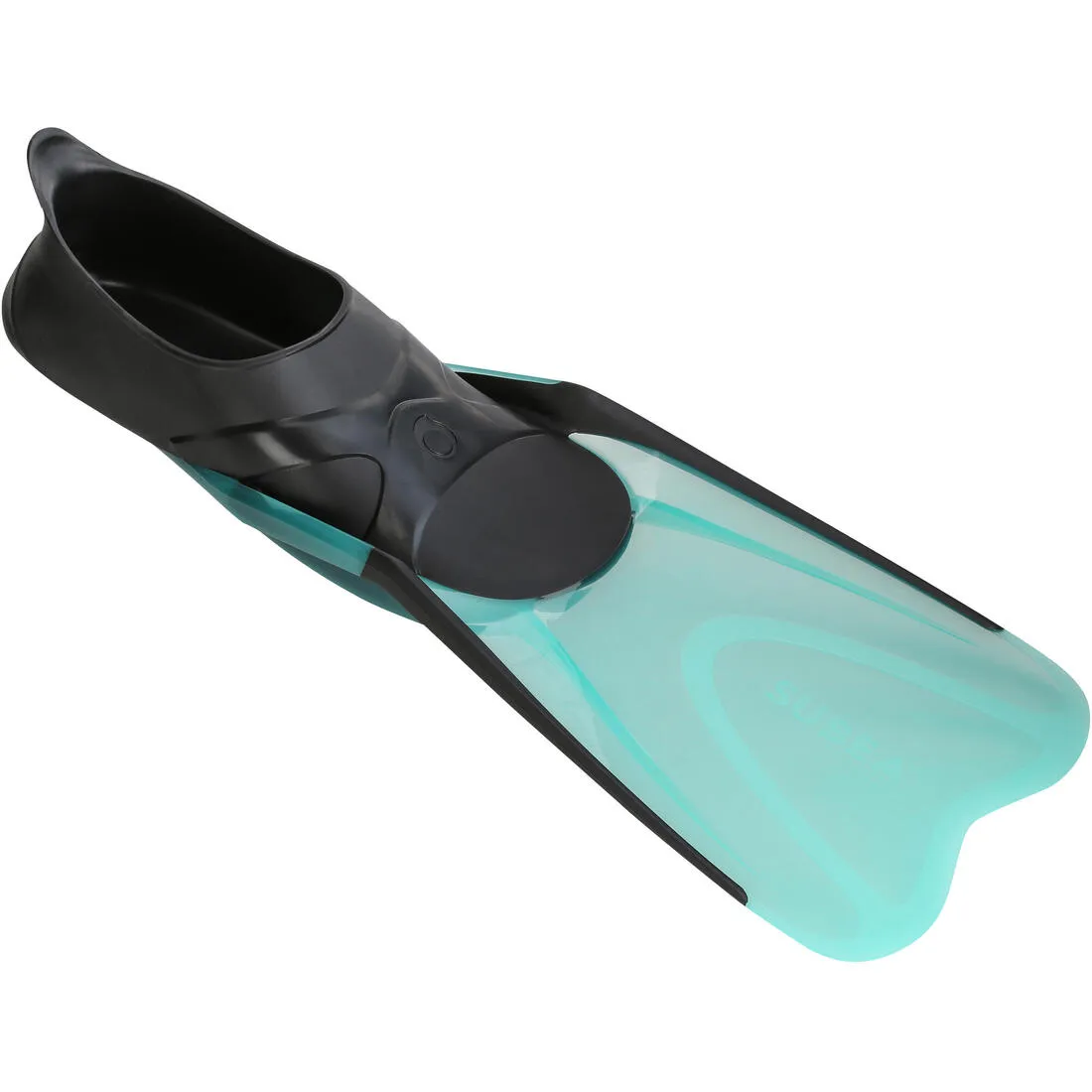 Easybreath Mask and Fins Snorkelling Set - Turquoise Blue Black