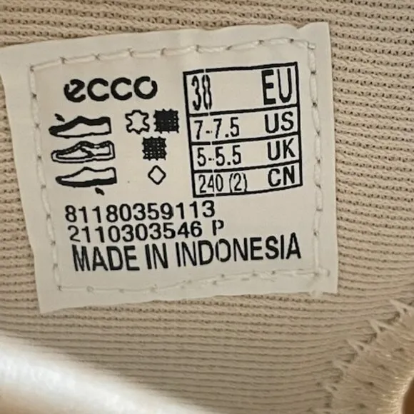 Ecco Sport Exowrap 3S Velcro Sandal Size 38 Item