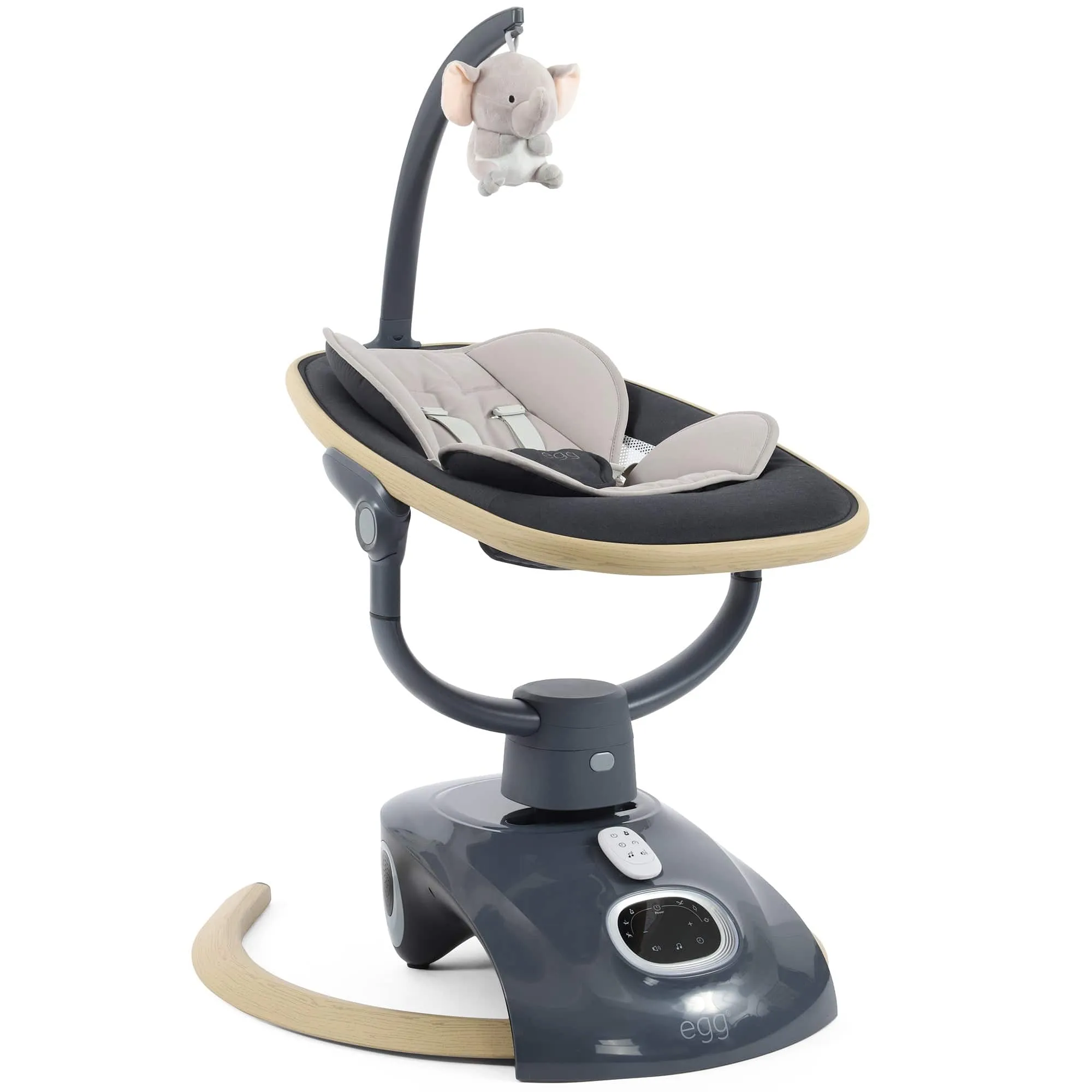 egg Smart Motion Rocker in Carbonite