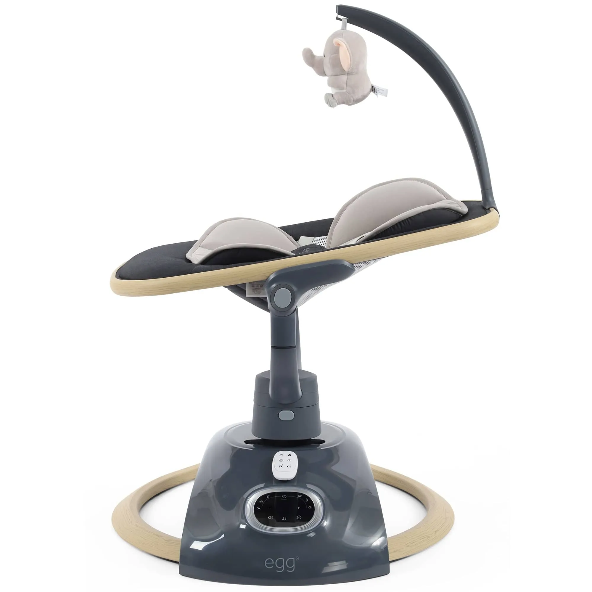 egg Smart Motion Rocker in Carbonite