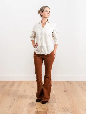 eileen shirt - vintage white