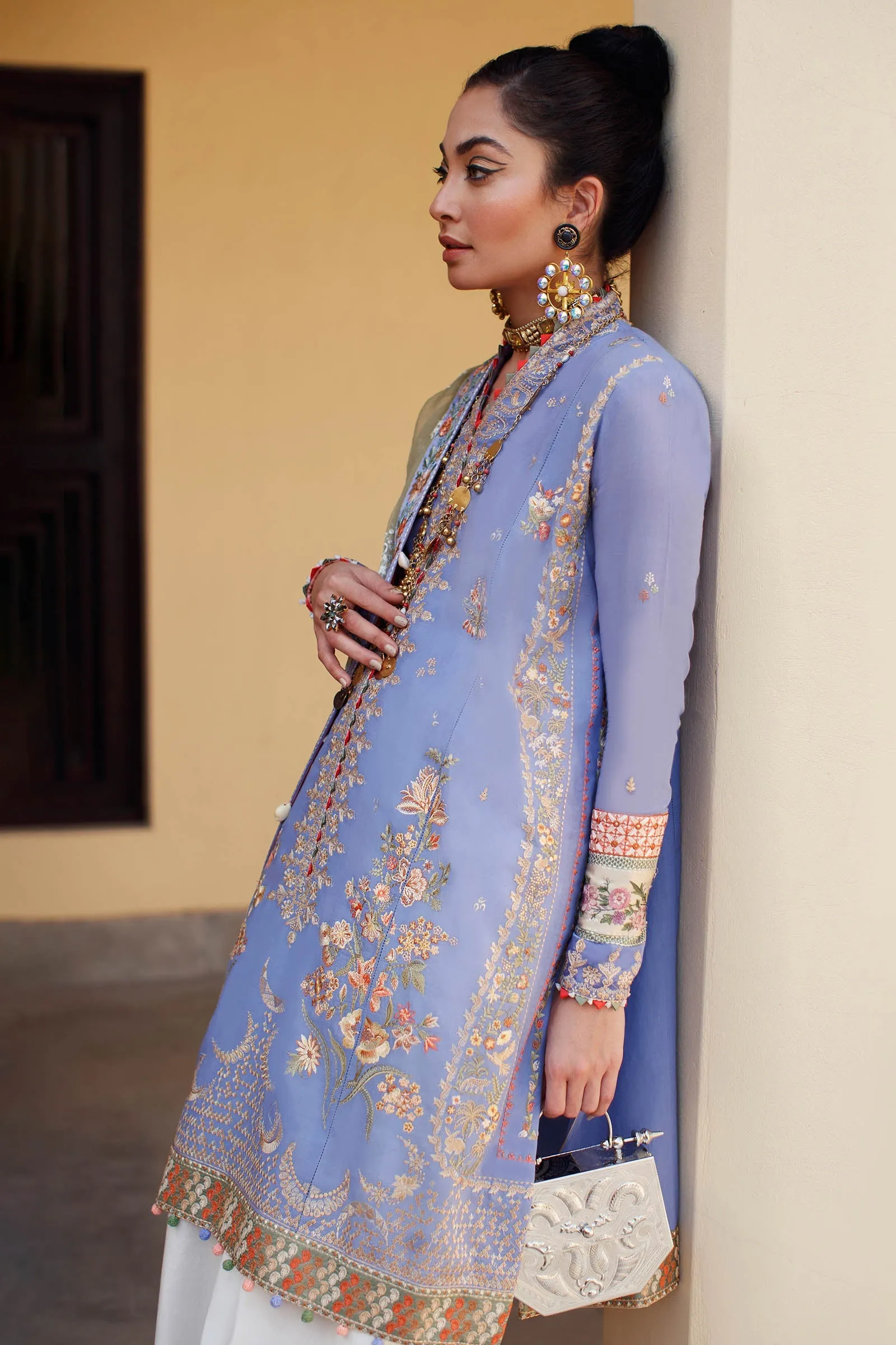 EL22-02 B (ZENEL)  | Elan Lawn 2022 | Unstitched Embroidered Lawn Suit