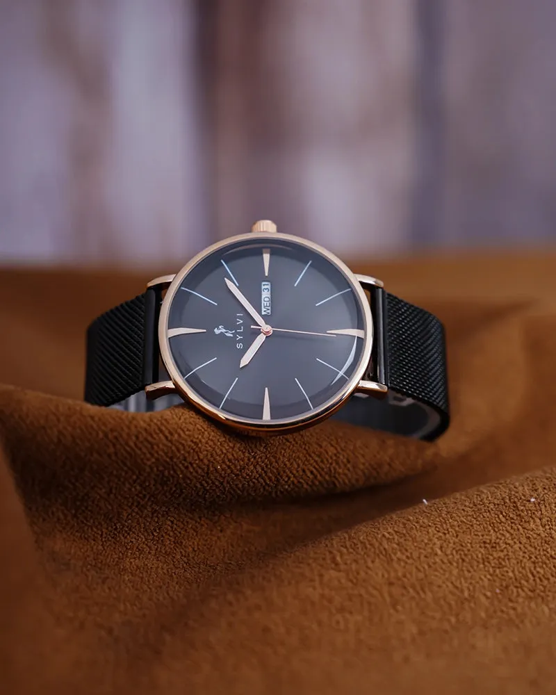 Elegadoom Black Rosegold Mesh