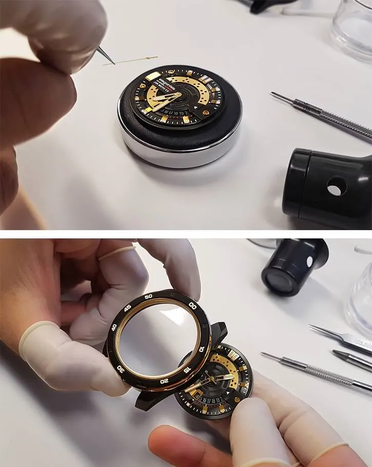 Elegantsis JSK Pyrite Ore - Limited&nbsp;Stock (Swiss&nbsp;Mvmt)
