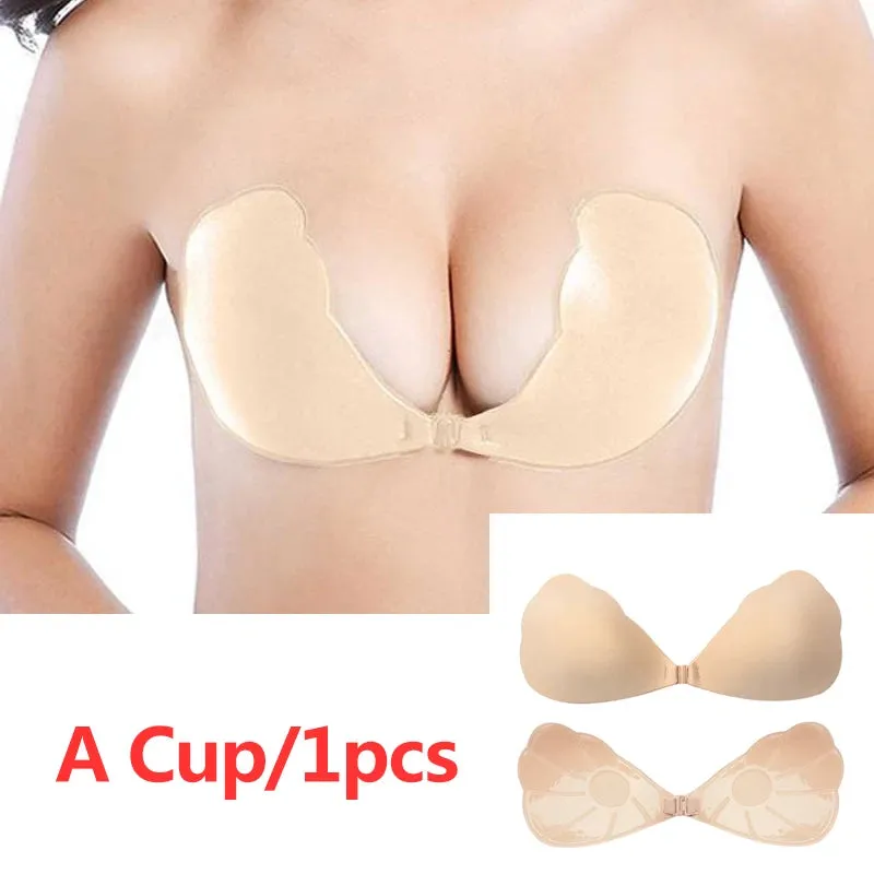 Elevate Your Look: Silicone Push-Up Bra with Transparent Straps