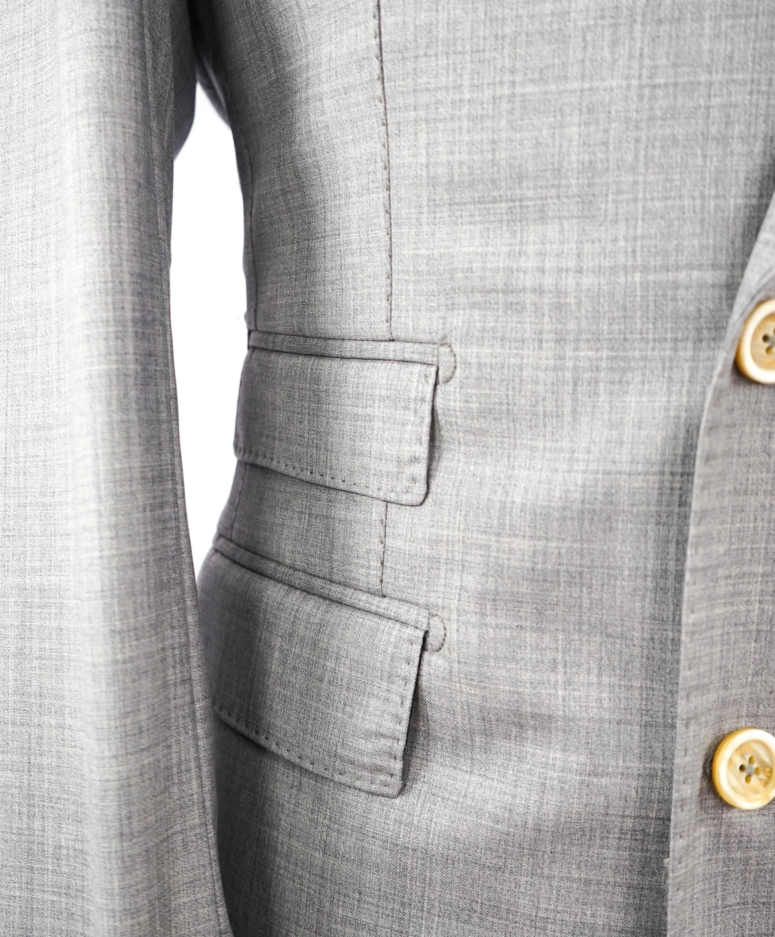 ELEVENTY - By LORO PIANA *DOUBLE BREASTED* Steel Blue Blazer - 40 (50 EU)