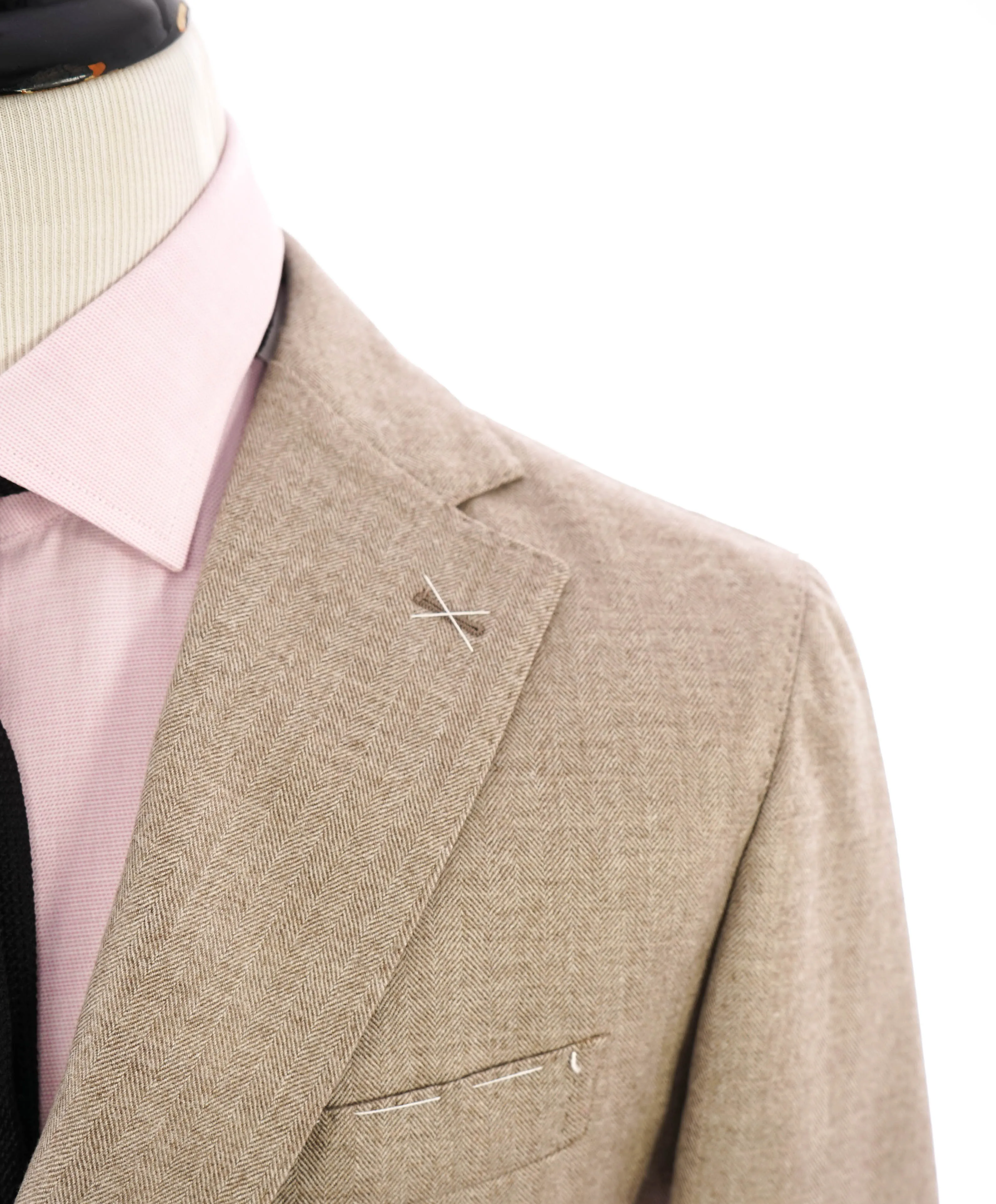 ELEVENTY - By LORO PIANA "PECORA NERA" Herringbone Blazer - 40 (50 EU)