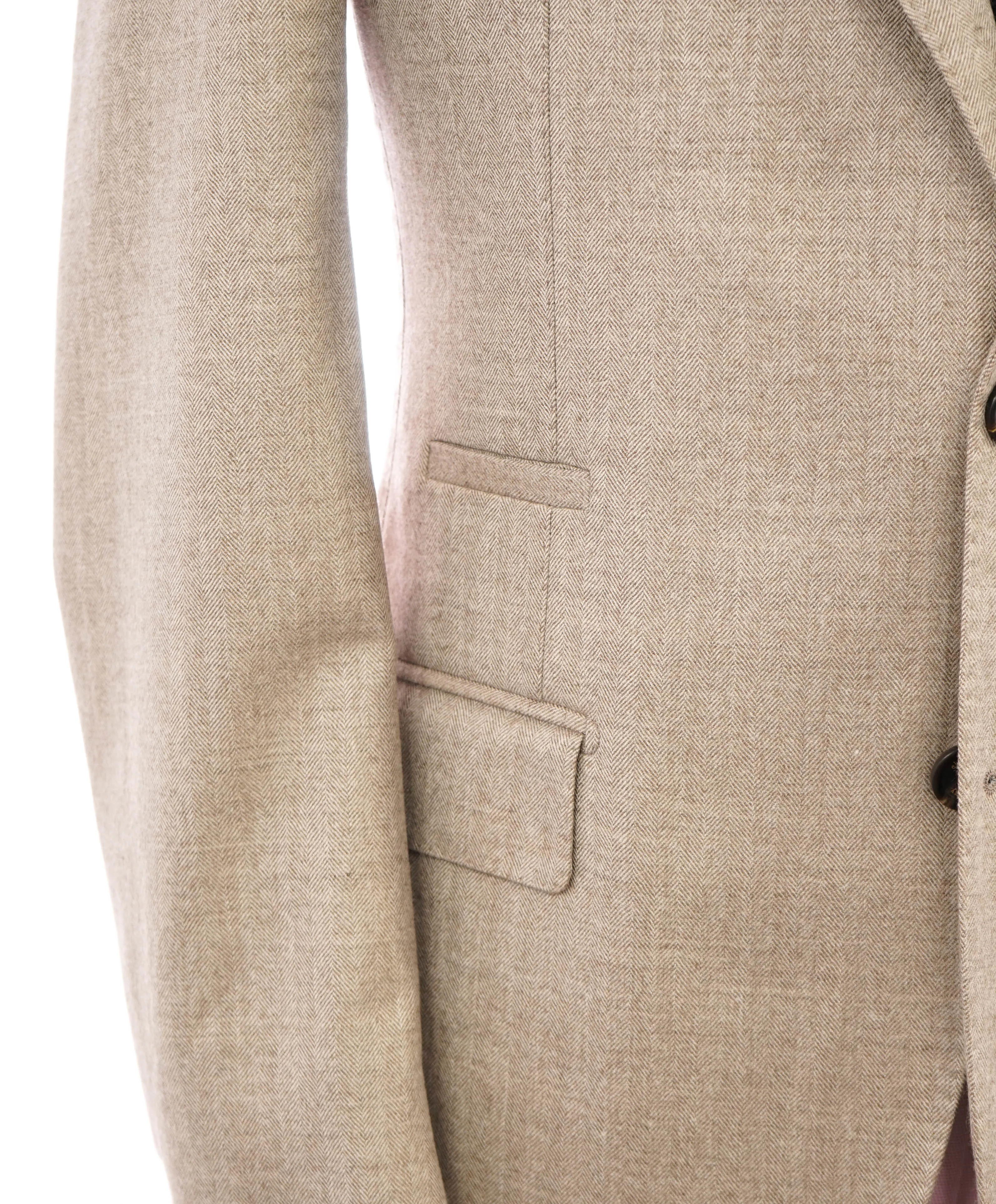 ELEVENTY - By LORO PIANA "PECORA NERA" Herringbone Blazer - 40 (50 EU)