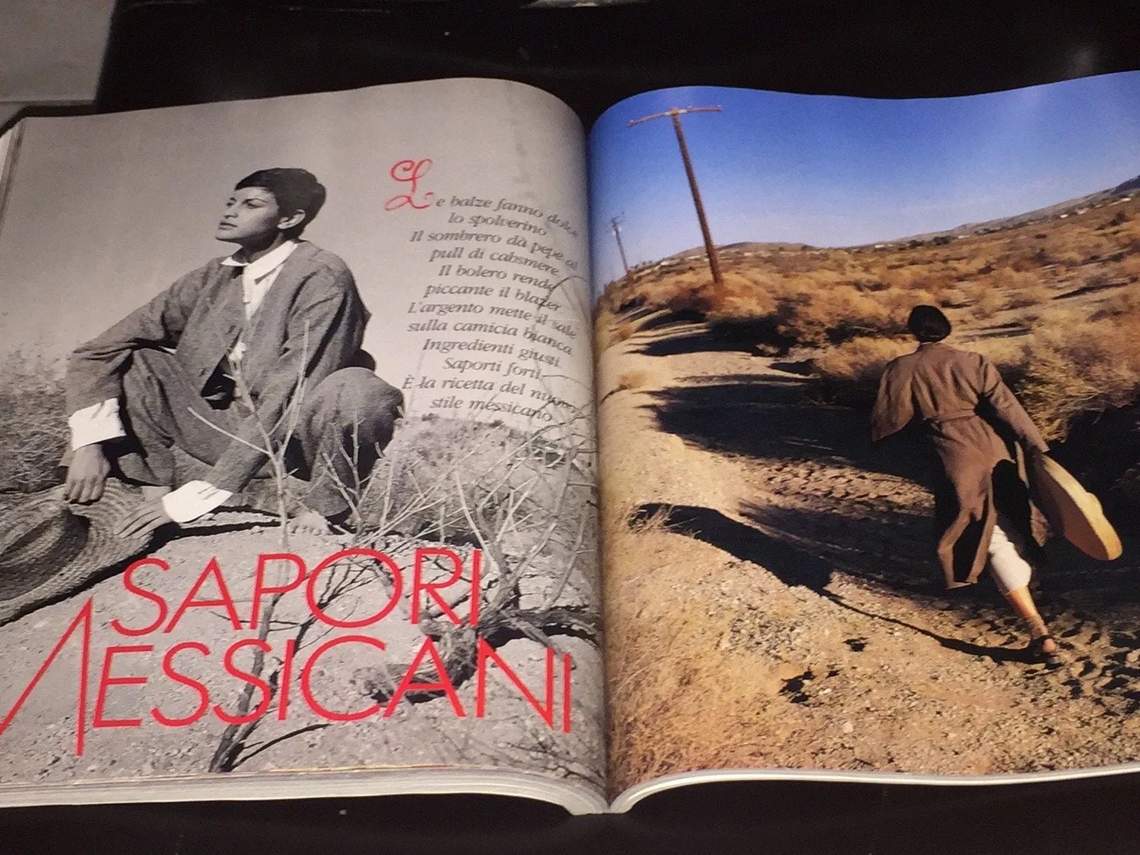ELLE Italia Magazine March 1994 NASTASSJA KINSKI Ines Sastre TASHA DE VASCONCELOS