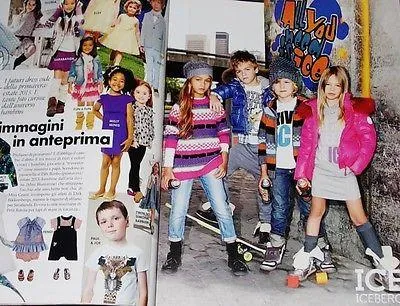 ELLE KIDS Bambini Children Enfant Ninos Fashion Magazine September 2012