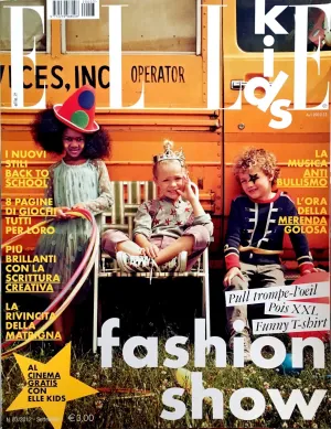 ELLE KIDS Bambini Children Enfant Ninos Fashion Magazine September 2012