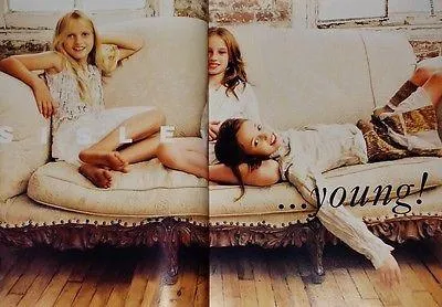 ELLE KIDS Junior Bambini Children Enfant Ninos Fashion Magazine April 2010