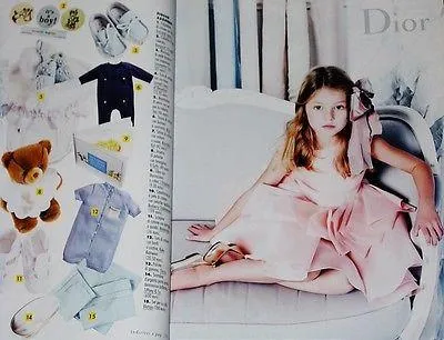 ELLE KIDS Junior Bambini Children Enfant Ninos Fashion Magazine April 2010