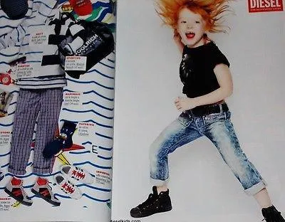 ELLE KIDS Junior Bambini Children Enfant Ninos Fashion Magazine April 2010