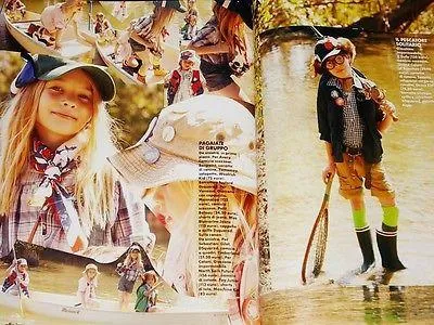 ELLE KIDS Junior Bambini Children Enfant Ninos Fashion Magazine April 2010