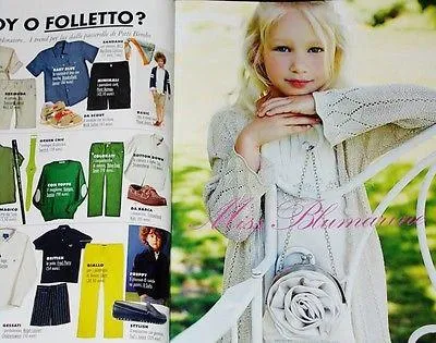 ELLE KIDS Junior Bambini Children Enfant Ninos Fashion Magazine April 2010
