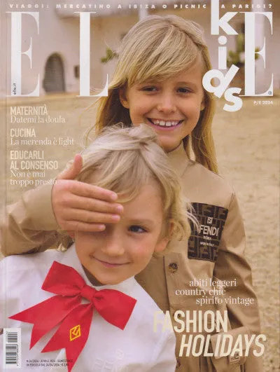 ELLE KIDS Junior Bambini Children Enfant Ninos Fashion Magazine Summer 2024