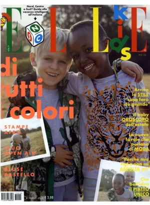 ELLE KIDS Junior Children Enfant Fashion BAMBINI Magazine April 2017
