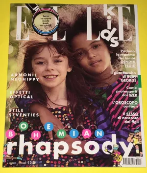 ELLE KIDS Junior Children Enfant Fashion BAMBINI Magazine September 2017